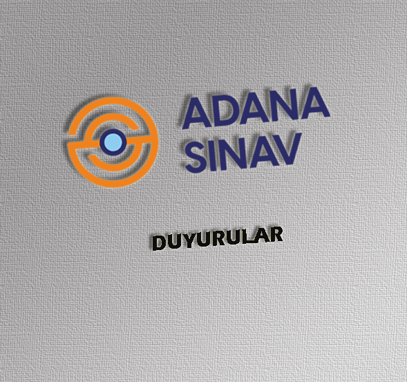 İTÜ ETA Sınav Merkezi (Adana Sınav) Duyurular